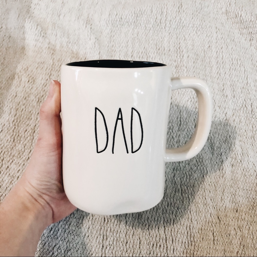 Rae Dunn DAD Mug (black inside) 🖤